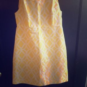 Size 4 Yellow Bamboo Lilly Pulitzer Dress