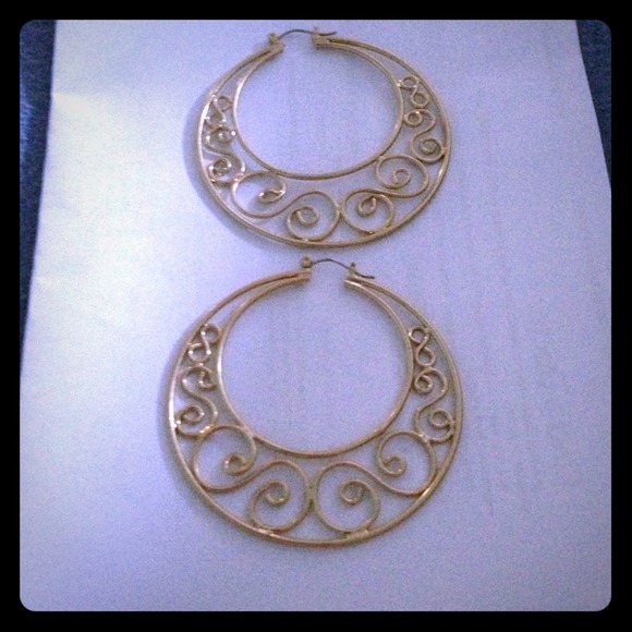 Hoop earrings