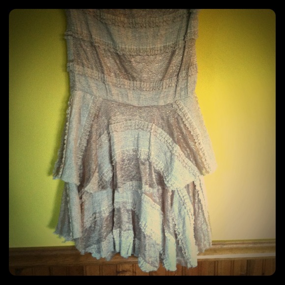 Creme lace dress