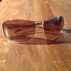 Authentic Prada Oval Aviator Sunglasses