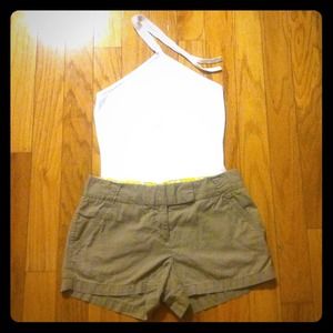 J Crew chino shorts size 4 TRADED