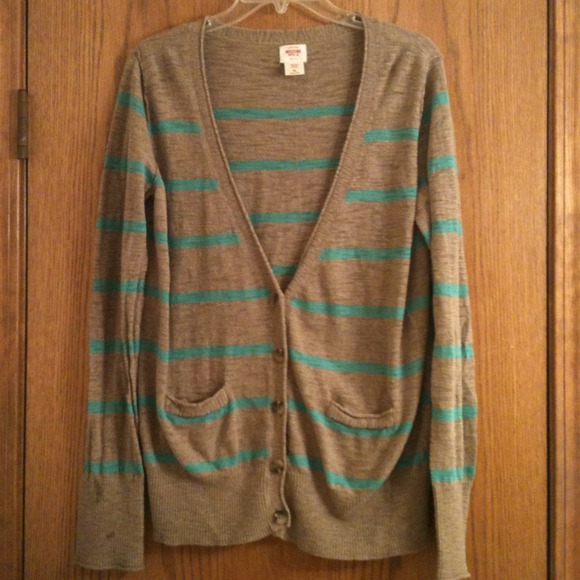 Striped cardigan