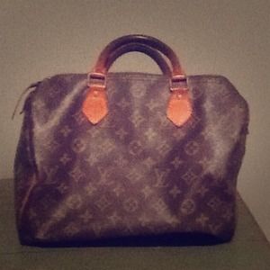 An authentic Louis Vuitton handbag