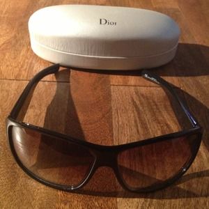 Authentic Dior Sunglasses with Swarovski Crystals