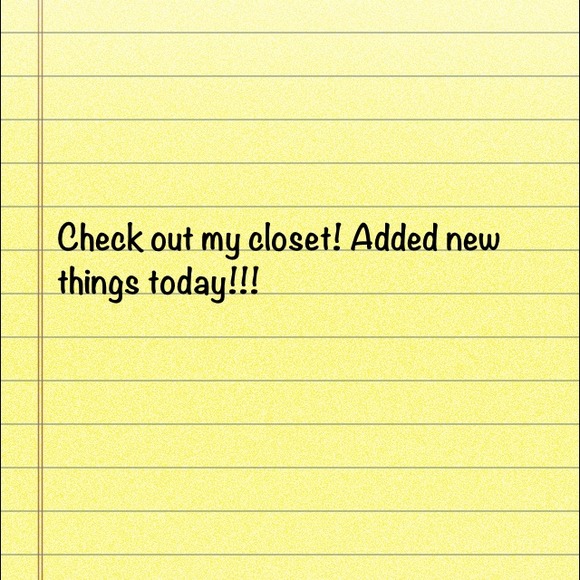 New items!