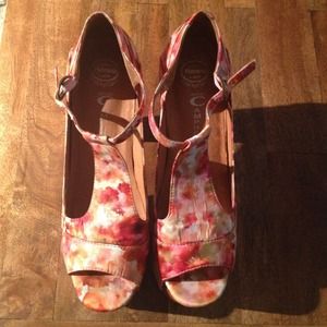 Brand New Jeffery Campbell Floral Foxy's