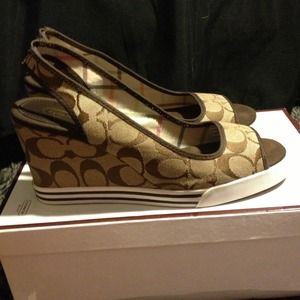 Authentic Coach wedges