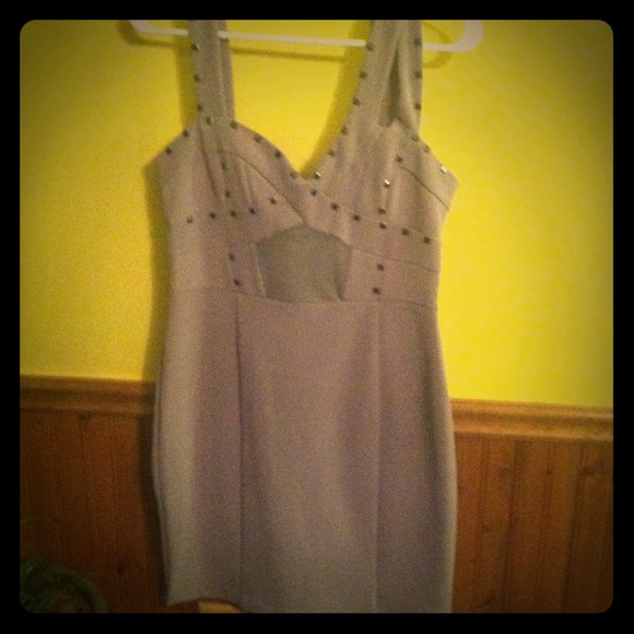 Light purple/gray bodycon dress