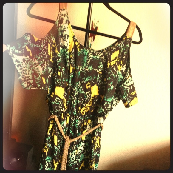 Nwot snake print pattern summer dress