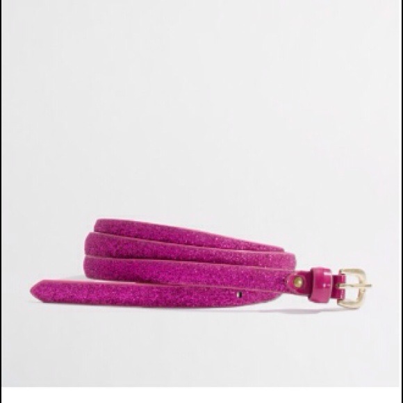 Pink glitter belt. NWT.
