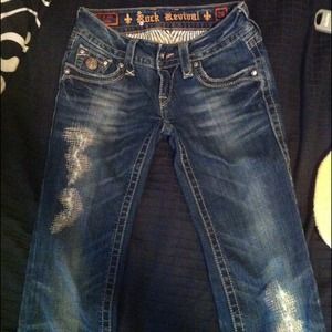 Rock revival jeans -- reserved for lucky2me2