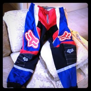 Fox racing pants!! Worn once! Size 34