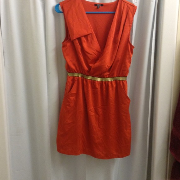 ❌Sold❌Deep orange dress
