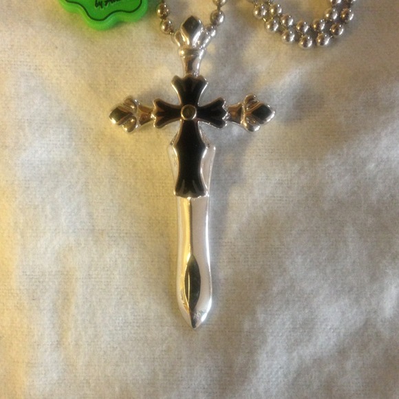 Alan K 925 Silver Pendant 30inch 925 silver chain - Picture 2 of 4