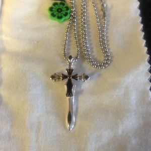 Alan K 925 Silver Pendant 30inch 925 silver chain