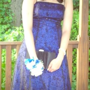 Prom special🎉Beautiful midnight blue prom dress!!