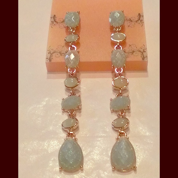 Trendy, glam earrings