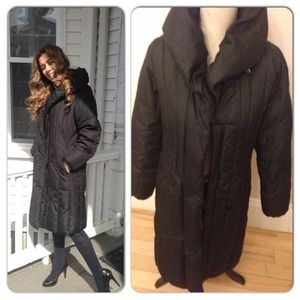 Black long coat❄❄