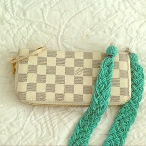 Louis Vuitton inspired wallet