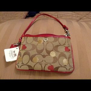 Reduced! Coach wristlet