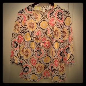 DVF tunic/swimsuit coverup, Bold bright print