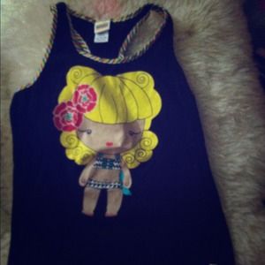 Harajuku Girls XL kids tank top 14/16