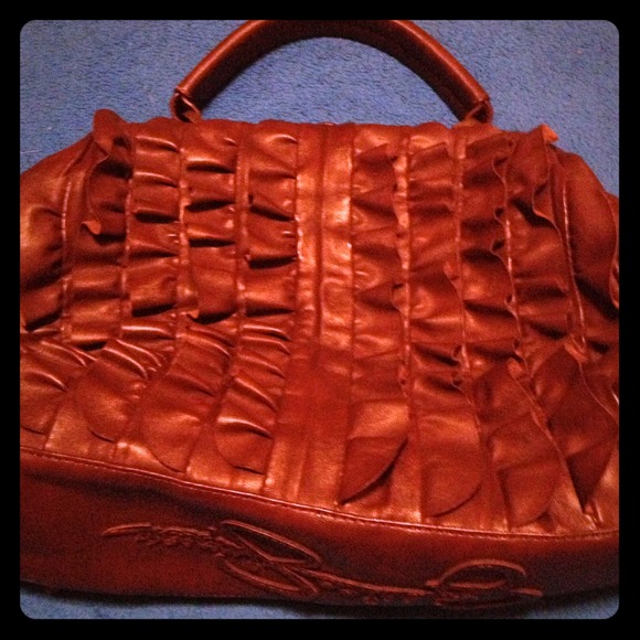 Brown cute satchel bag