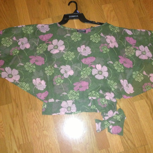 New York and Company sheer top!