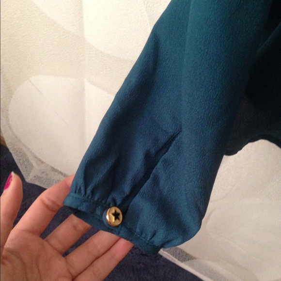 Shirt with lace embroidered detail - Picture 2 of 3