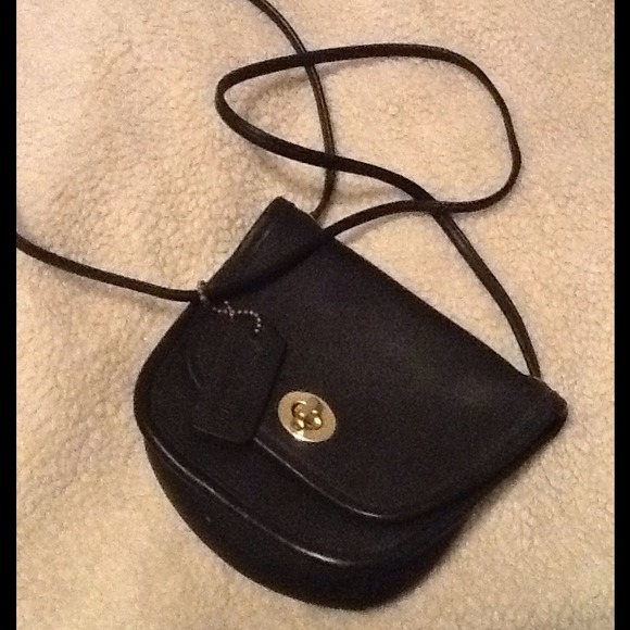 Gently used Coach sling bag