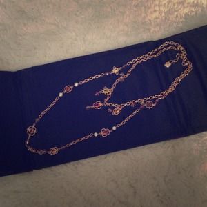 Swarovski crystal necklace.