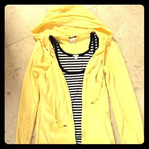 JCrew bundle. Hoodie, tank top and flip flops