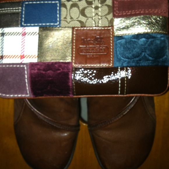 Bundle Clark shoes and coach wristlet