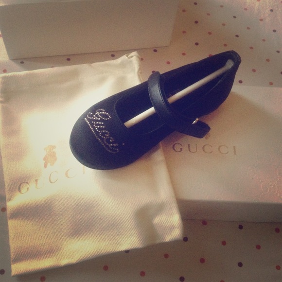 Toddler size 9 gucci ballet flats