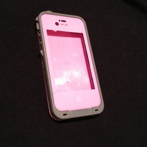 Pink iPhone 4/4S Life Proof case