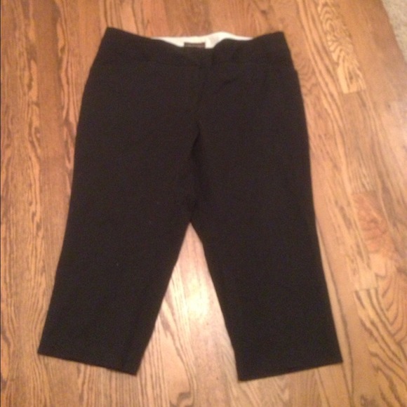 💜Sold💜Dana Buchman Black Dress Crops