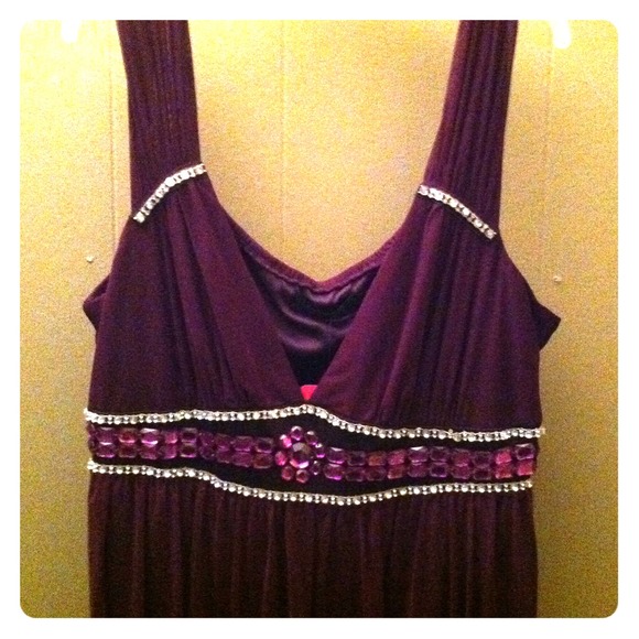 Purple dress NWT size 3X