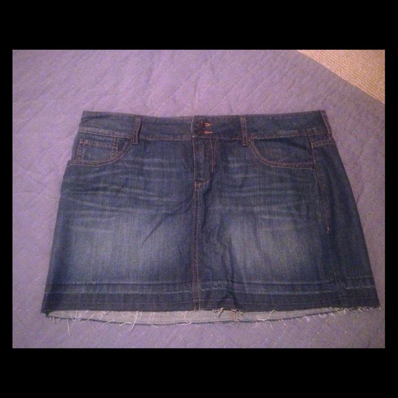 Old navy jean skirt size 14