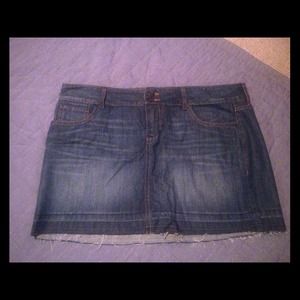 Old navy jean skirt size 14