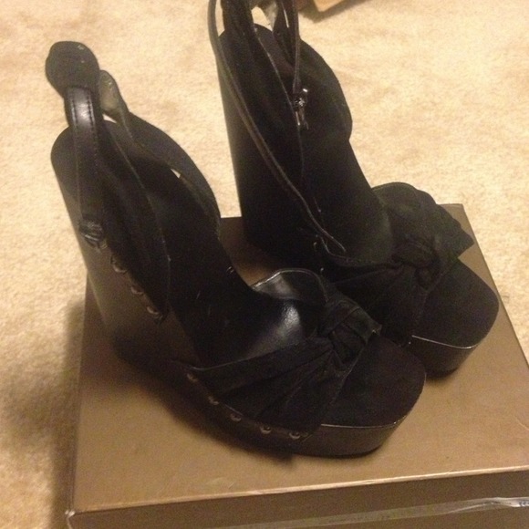 Black Bebe Sandal