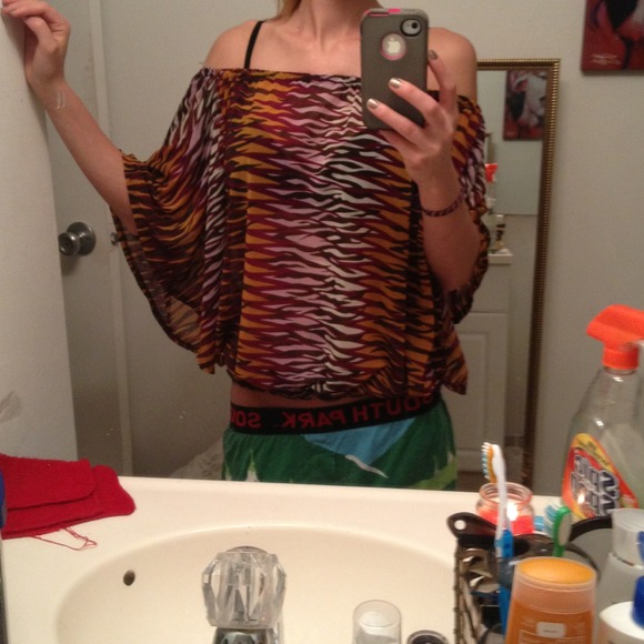 Loose off shoulder top