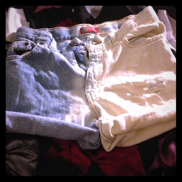 High waisted shorts