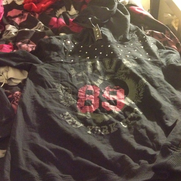 Studded hoodie