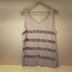 **Sold**J. Crew sequined tank
