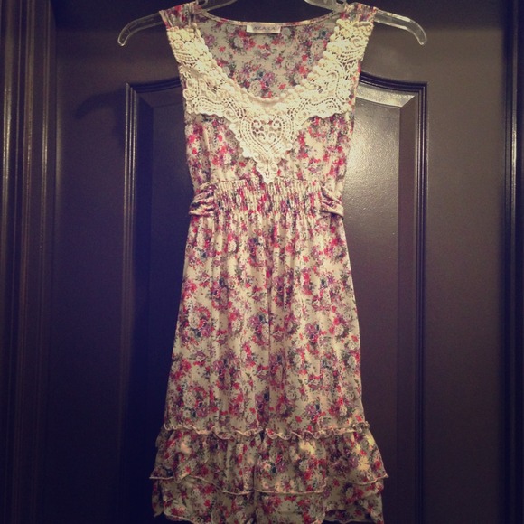 Cute floral summer dress