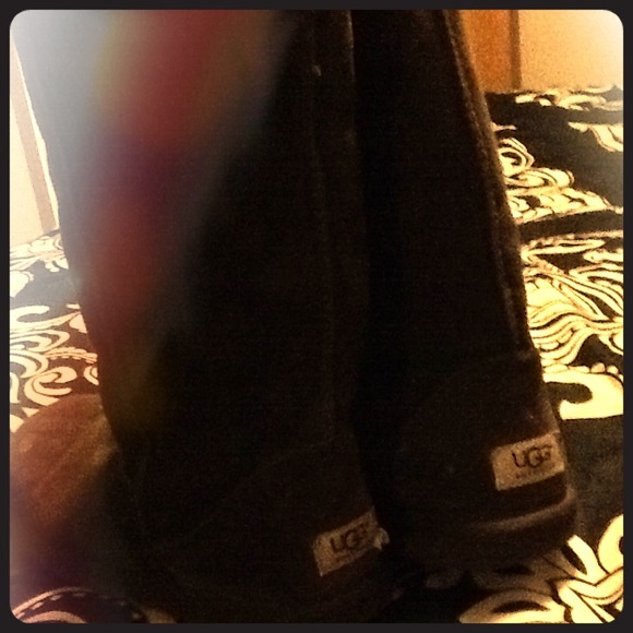 Uggs tall dark brown
