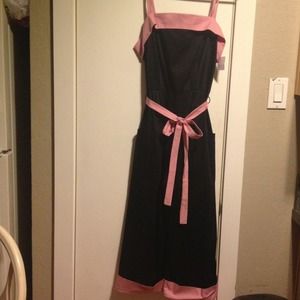 RESERVED!!! Vintage style pink and black jumper