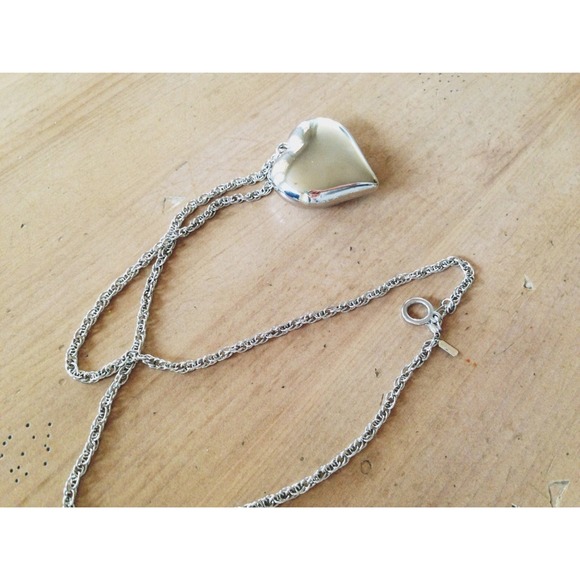 **SOLD** Nordstrom Large Heart Necklace