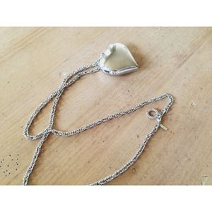 **SOLD** Nordstrom Large Heart Necklace