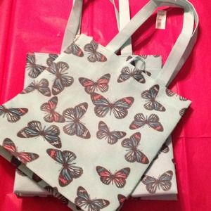 Butterfly Tote Bag - Pack of 2